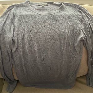 Thin grey Banana Republic sweater